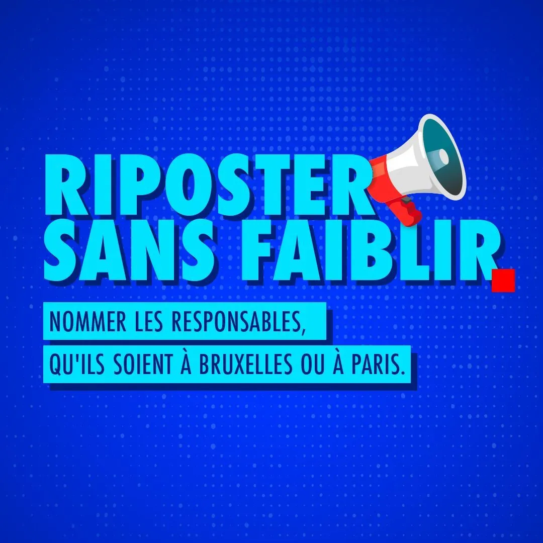 Riposter sans faiblir